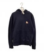maison kitsuneメゾンキツネ）の古着「パーカー」｜ネイビー