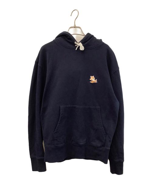 maison kitsune（メゾンキツネ）maison kitsune (メゾンキツネ) パーカー ネイビー サイズ:Lの古着・服飾アイテム