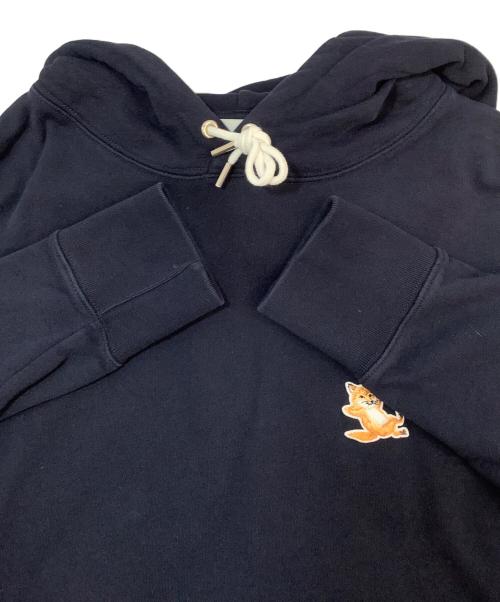 maison kitsune（メゾンキツネ）maison kitsune (メゾンキツネ) パーカー ネイビー サイズ:Lの古着・服飾アイテム