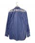 BALENCIAGA (バレンシアガ) ボタンダウンシャツ ブルー サイズ:38：39000円