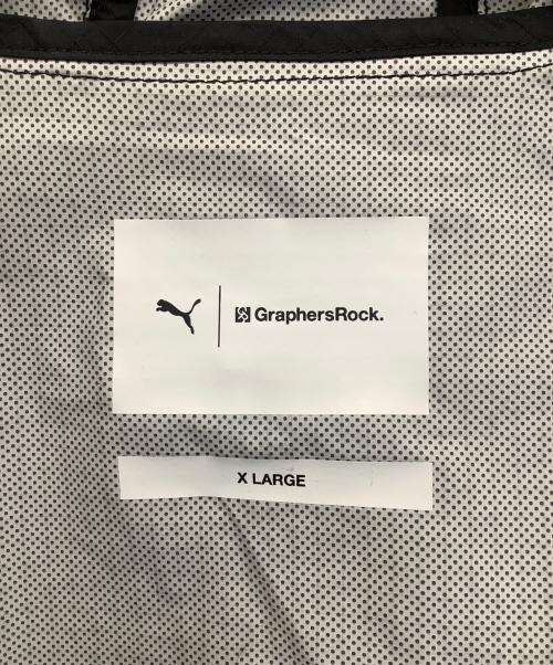 PUMA（プーマ）PUMA (プーマ) X GraphersRock GR WOVEN JACKET ブラック サイズ:XLの古着・服飾アイテム