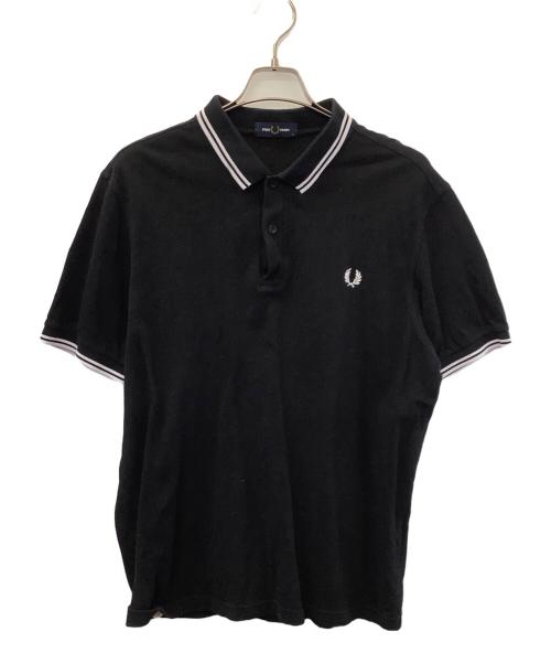FRED PERRY（フレッドペリー）FRED PERRY (フレッドペリー) ポロシャツ ブラック サイズ:XLの古着・服飾アイテム