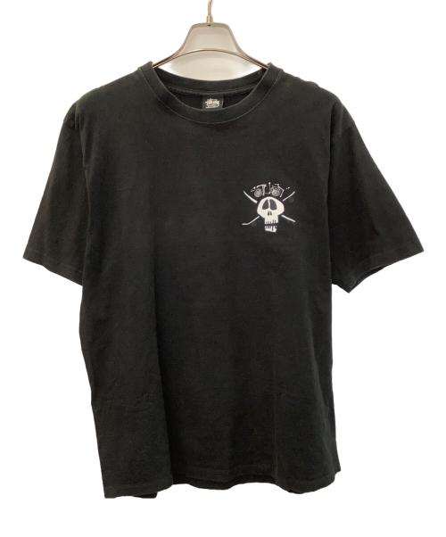 stussy（ステューシー）stussy (ステューシー) 半袖カットソー ブラック サイズ:XLの古着・服飾アイテム