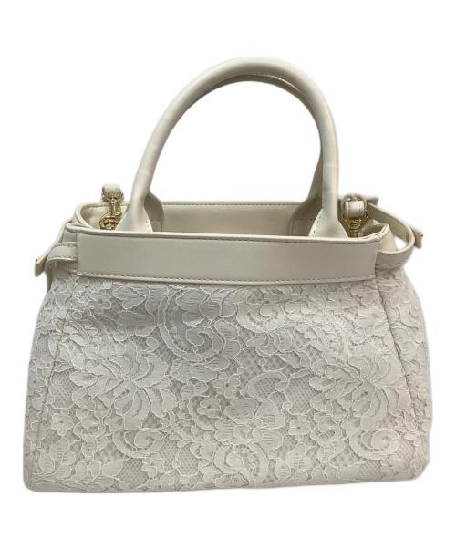 Lily Brown（リリーブラウン）Lily Brown (リリーブラウン) 2WAYバッグ ホワイトの古着・服飾アイテム