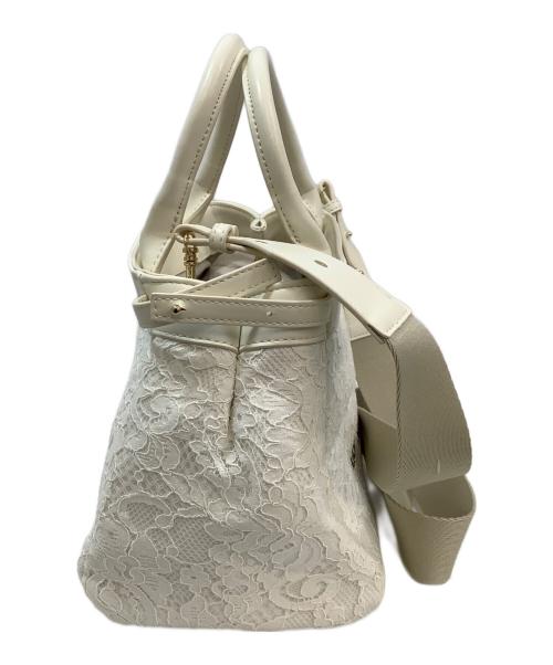 Lily Brown（リリーブラウン）Lily Brown (リリーブラウン) 2WAYバッグ ホワイトの古着・服飾アイテム