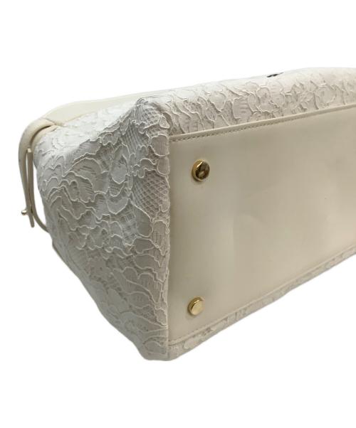 Lily Brown（リリーブラウン）Lily Brown (リリーブラウン) 2WAYバッグ ホワイトの古着・服飾アイテム