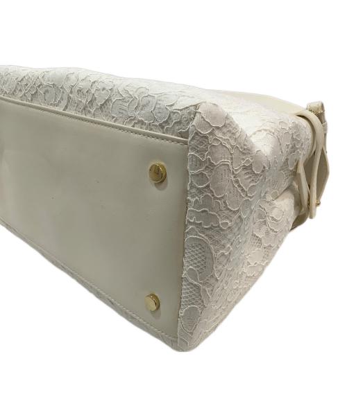 Lily Brown（リリーブラウン）Lily Brown (リリーブラウン) 2WAYバッグ ホワイトの古着・服飾アイテム