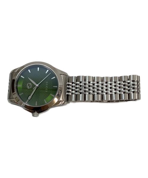 GUCCI（グッチ）GUCCI (グッチ) 腕時計 グリーンの古着・服飾アイテム