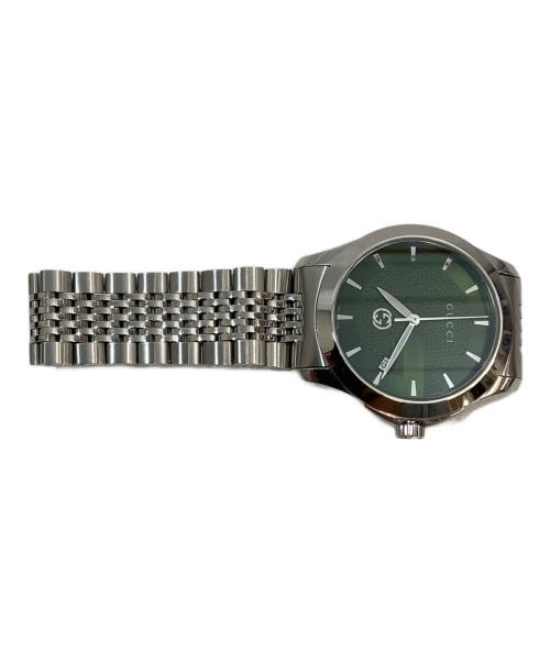 GUCCI（グッチ）GUCCI (グッチ) 腕時計 グリーンの古着・服飾アイテム