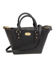 MICHAEL KORS（マイケル・コース）の古着「2WAYショルダーバッグ」｜ネイビー