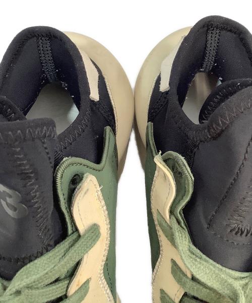 Y-3（ワイスリー）Y-3 (ワイスリー) ローカットスニーカー グリーン サイズ:27cmの古着・服飾アイテム