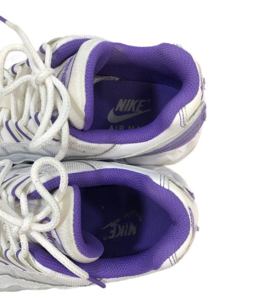 NIKE（ナイキ）NIKE (ナイキ) Air Max 95 ホワイト×パープル サイズ:26.5の古着・服飾アイテム