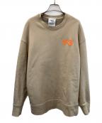 Y-3ワイスリー）の古着「M CLASSIC CHEST LOGO CREW SWEATSHIRT」｜ベージュ
