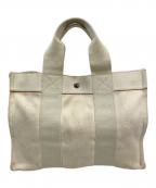 HERMESエルメス）の古着「トートバッグ」｜アイボリー