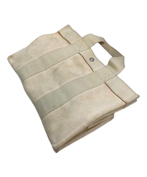HERMES（エルメス）HERMES (エルメス) トートバッグ アイボリーの古着・服飾アイテム