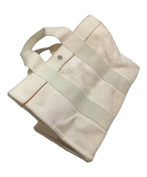 HERMES（エルメス）HERMES (エルメス) トートバッグ アイボリーの古着・服飾アイテム