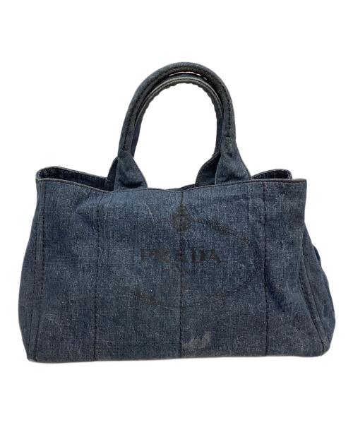 PRADA（プラダ）PRADA (プラダ) トートバッグ インディゴの古着・服飾アイテム