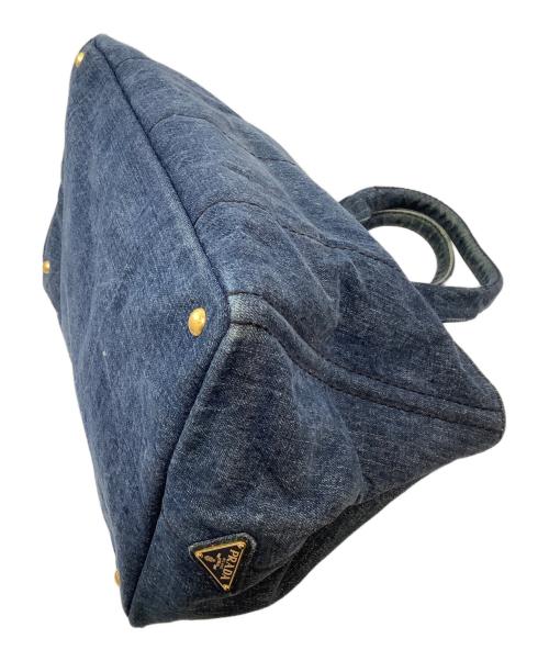 PRADA（プラダ）PRADA (プラダ) トートバッグ インディゴの古着・服飾アイテム