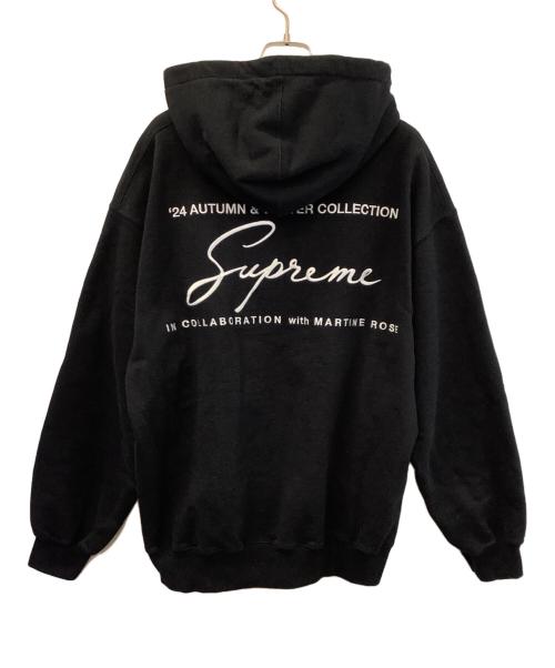 SUPREME（シュプリーム）SUPREME (シュプリーム) MARTINE ROSE (マーティン・ローズ) プルオーバーパーカー ブラック サイズ:Lの古着・服飾アイテム