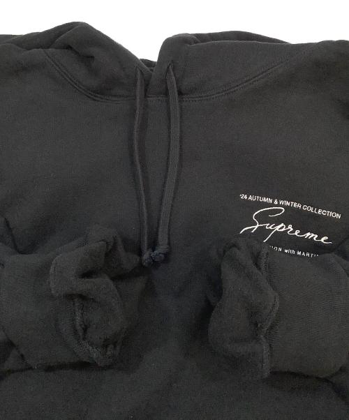 SUPREME（シュプリーム）SUPREME (シュプリーム) MARTINE ROSE (マーティン・ローズ) プルオーバーパーカー ブラック サイズ:Lの古着・服飾アイテム