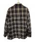 BURBERRY LONDON (バーバリーロンドン) シャツジャケット ブラック×ホワイト サイズ:L：19000円