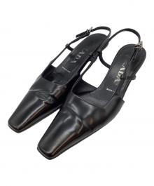 PRADA（プラダ）の古着「パンプス」｜ブラック