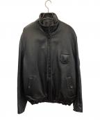GVF IMPERCUIR GRAULHETジーブイエフ）の古着「パイロットレザージャケット」｜ブラック