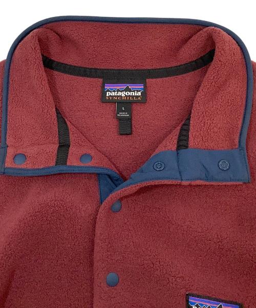 Patagonia（パタゴニア）Patagonia (パタゴニア) フリースジャケット レッド サイズ:Lの古着・服飾アイテム