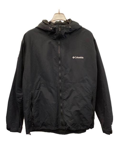 Columbia（コロンビア）Columbia (コロンビア) ナイロンパーカー ブラック サイズ:XLの古着・服飾アイテム