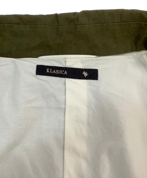 KLASICA（クラシカ）KLASICA (クラシカ) コート オリーブ サイズ:2の古着・服飾アイテム