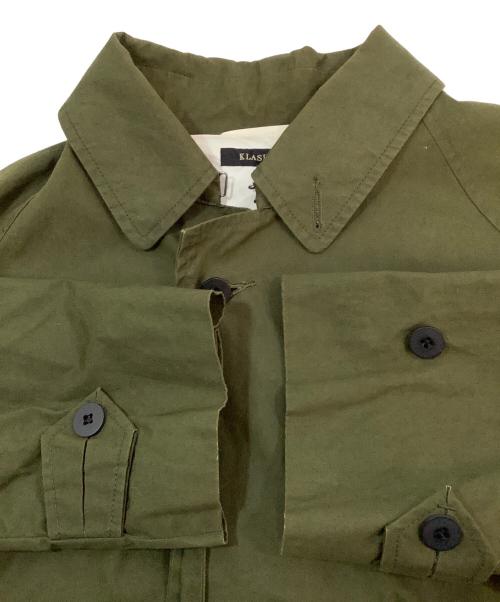KLASICA（クラシカ）KLASICA (クラシカ) コート オリーブ サイズ:2の古着・服飾アイテム