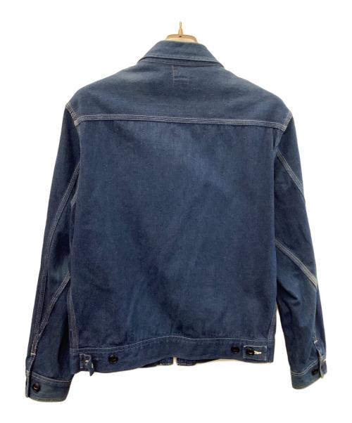 LEE（リー）LEE (リー) ジップアップデニムジャケット インディゴ サイズ:40の古着・服飾アイテム