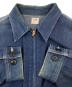 中古・古着 LEE (リー) ジップアップデニムジャケット インディゴ サイズ:40：8000円