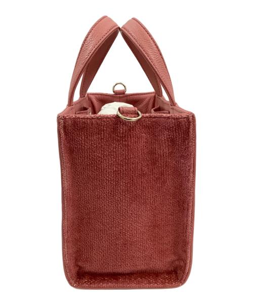 FEILER（フェイラー）FEILER (フェイラー) スクエア２WAYミニバッグ ピンクの古着・服飾アイテム