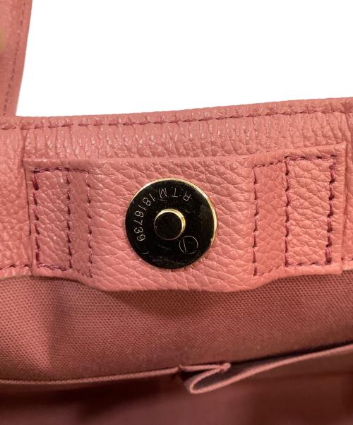 FEILER（フェイラー）FEILER (フェイラー) スクエア２WAYミニバッグ ピンクの古着・服飾アイテム