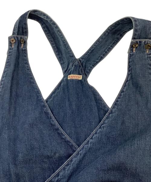 KAPITAL（キャピタル）KAPITAL (キャピタル) ジャンパースカート インディゴ サイズ:記載なしの古着・服飾アイテム