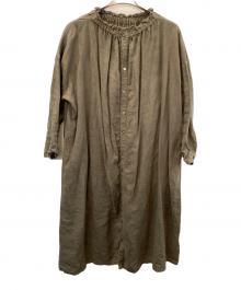 nest Robe（ネストローブ）の古着「長袖ワンピース」｜オリーブ