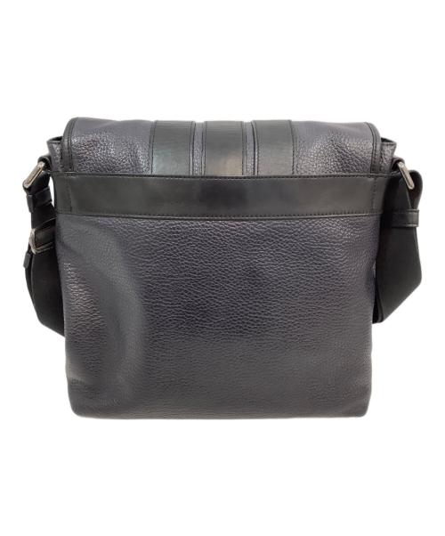 COACH（コーチ）COACH (コーチ) フラップショルダーバッグ ネイビーの古着・服飾アイテム