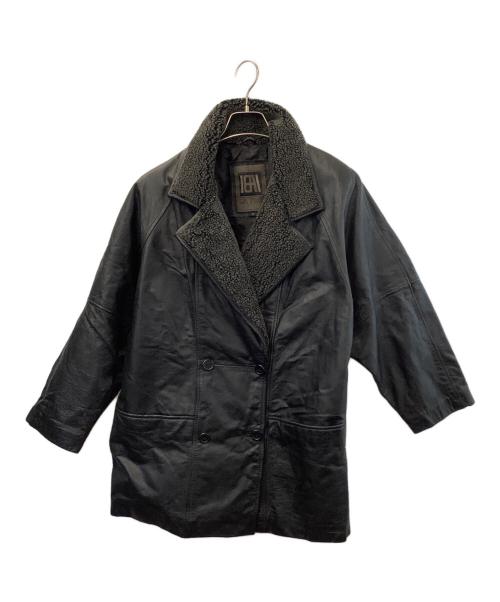 LA PIEL（ラ・ピエル）LA PIEL (ラ・ピエル) レザージャケット ブラック サイズ:Mの古着・服飾アイテム