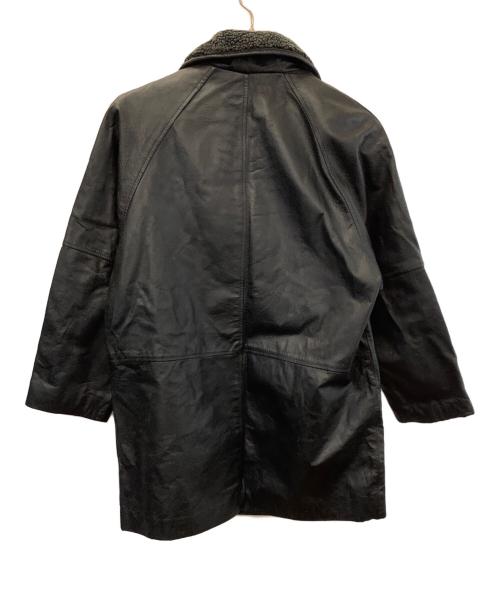 LA PIEL（ラ・ピエル）LA PIEL (ラ・ピエル) レザージャケット ブラック サイズ:Mの古着・服飾アイテム