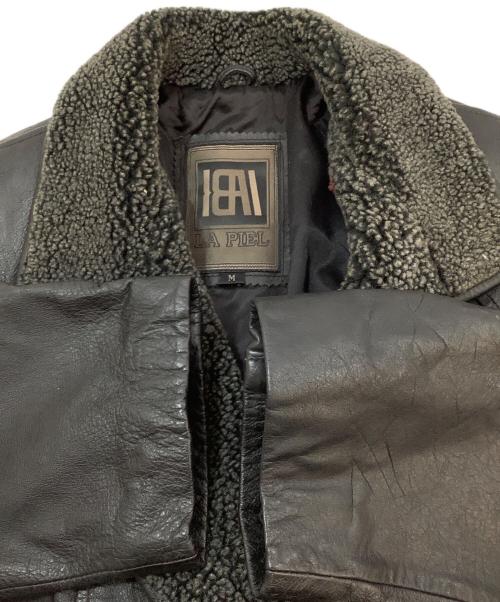 LA PIEL（ラ・ピエル）LA PIEL (ラ・ピエル) レザージャケット ブラック サイズ:Mの古着・服飾アイテム