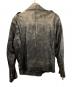 DIESEL (ディーゼル) ライダースジャケット シルバー サイズ:L：22000円