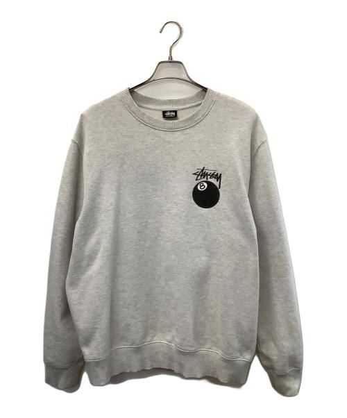 stussy（ステューシー）stussy (ステューシー) 裏起毛スウェット グレー サイズ:XLの古着・服飾アイテム