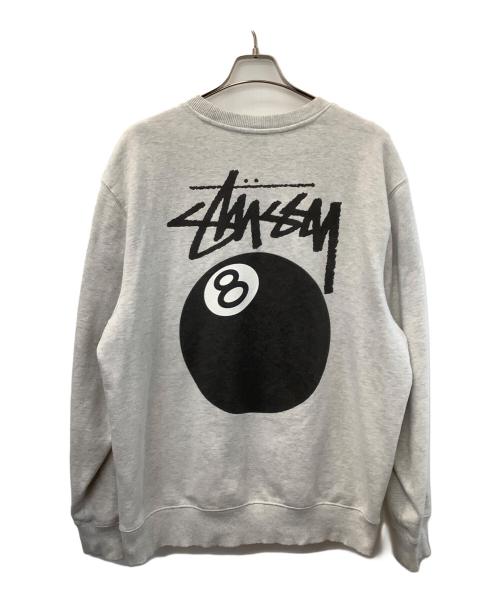 stussy（ステューシー）stussy (ステューシー) 裏起毛スウェット グレー サイズ:XLの古着・服飾アイテム