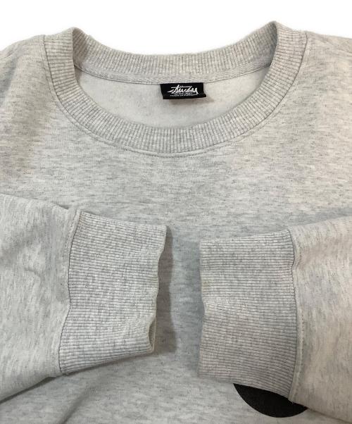 stussy（ステューシー）stussy (ステューシー) 裏起毛スウェット グレー サイズ:XLの古着・服飾アイテム