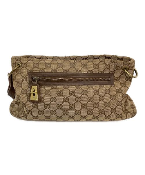 GUCCI（グッチ）GUCCI (グッチ) ワンショルダーバッグ ブラウンの古着・服飾アイテム