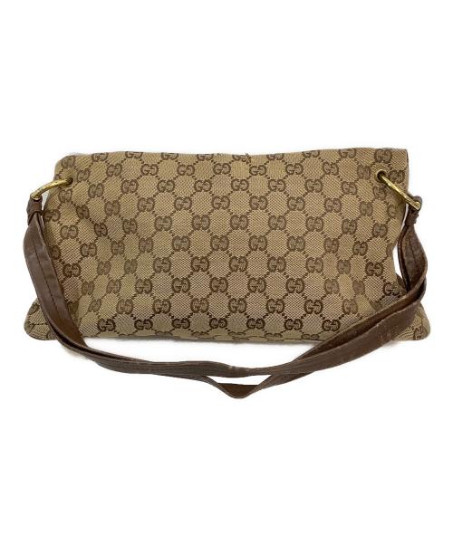 GUCCI（グッチ）GUCCI (グッチ) ワンショルダーバッグ ブラウンの古着・服飾アイテム