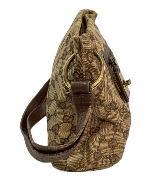 GUCCI（グッチ）GUCCI (グッチ) ワンショルダーバッグ ブラウンの古着・服飾アイテム