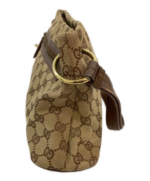 GUCCI（グッチ）GUCCI (グッチ) ワンショルダーバッグ ブラウンの古着・服飾アイテム
