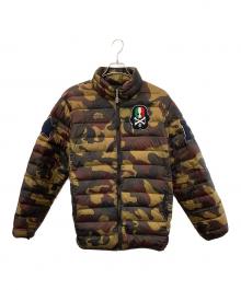 HYDROGEN（ハイドロゲン）の古着「中綿ジャケット」｜ブラウン